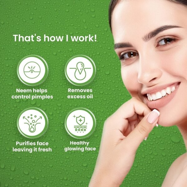 MidMaa Cure Original Neem Face Wash - Image 3