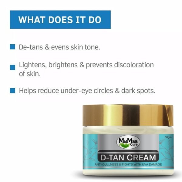 MidMaa Cure D-Tan Cream - Image 3