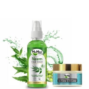 MidMaa Cure Pure Neem Face Wash + MidMaa Cure D-Tan Cream